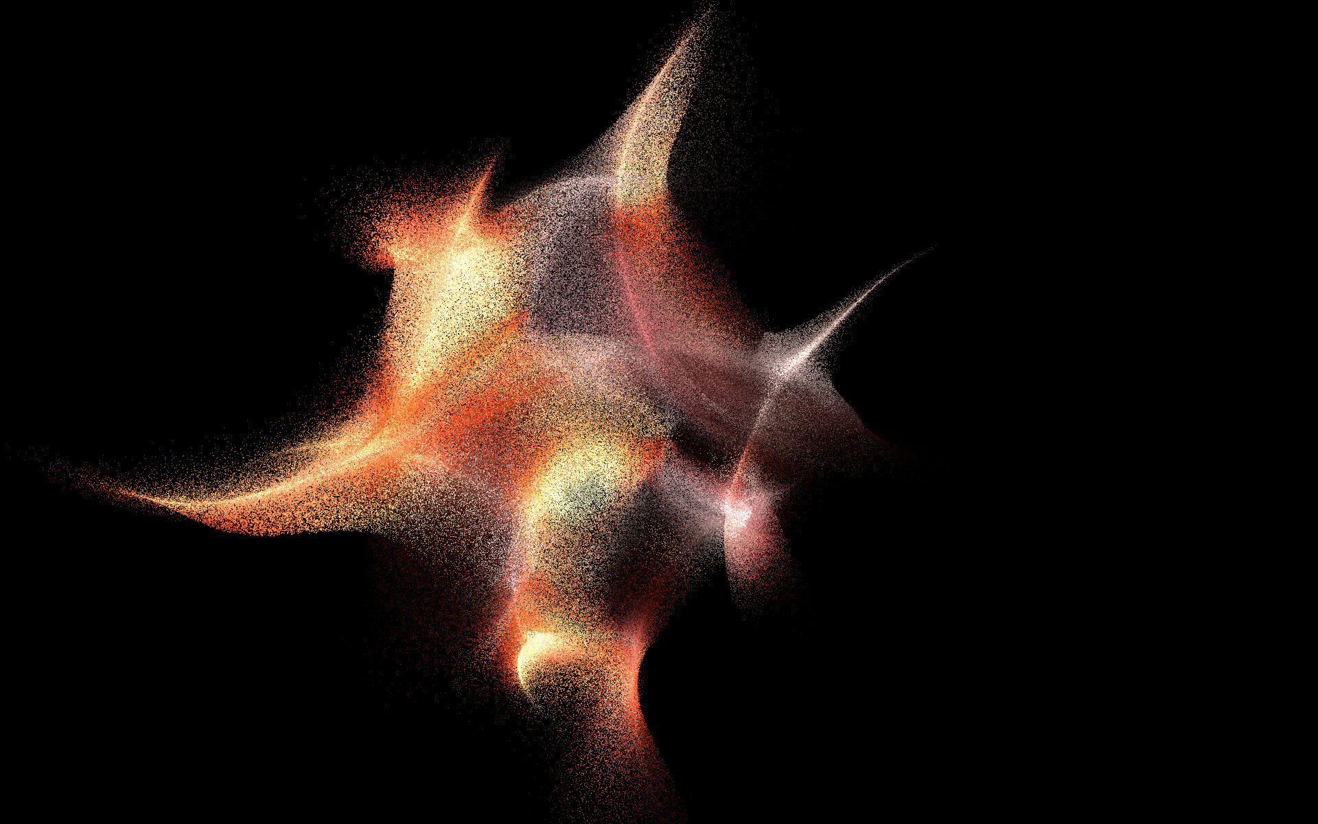 2024 - Genuary 01 - lots of particles - realtime coding